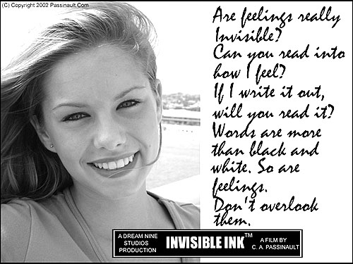 Tampa Bay actress and model Roxanne Kowalska in our early Invisible Ink feature film teaser.